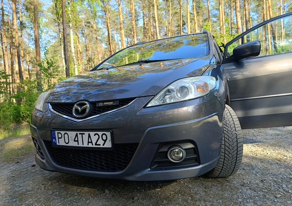 Mazda 5 cena 17900 przebieg: 236000, rok produkcji 2009 z Łęczyca małe 92